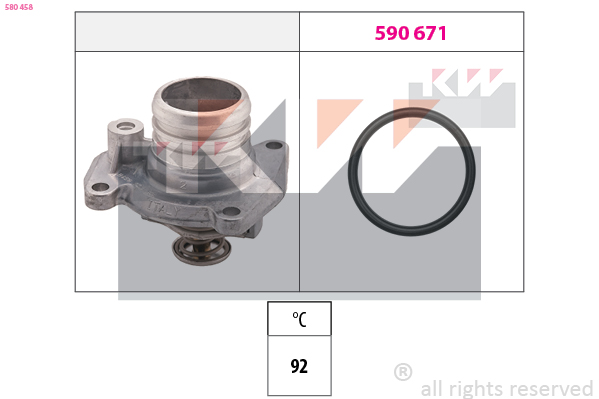 KW Termosztát házzal 580458_KW